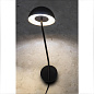 24528 PURE LED Black and gold wall lamp настенный светильник Faro barcelona