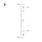 036116 Arlight Светильник SP-TABOO-FLOOR-S1300-14W Warm3000 (BK, 90 deg, 230V) — фото 1