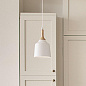 Danika 1 Light Mini Pendant White подвесной светильник 43682WH Kichler — фото 3
