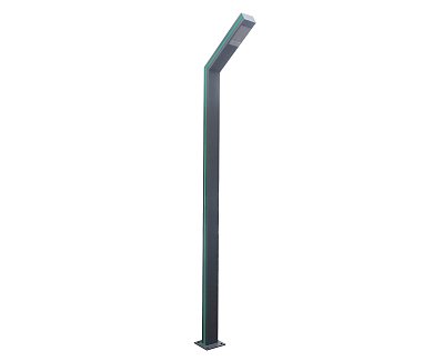 Парковый светильник Kink Light Рагги с зеленой подсветкой 09202-F(220V/Solar),16(07)
