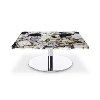 Flash Table Square Chrome Tom Dixon, стол