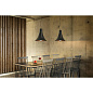 1000434 SLV BATO 35 PD Indoor pendant light, black подвесная люстра — фото 1