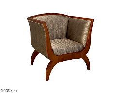 Biedermeier Тканевое кресло с подлокотниками Morelato