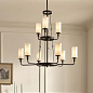 Vetivene 9 Light Chandelier Textured Black люстра 52452BKT Kichler — фото 5