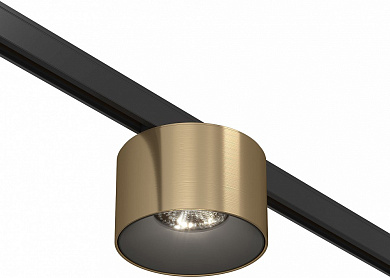 потолочный цилиндрический светильник малой мощности для локальной подсветки магнитного трека 48V