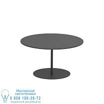 СТОЛИК BUTLER Ø75CM H40CM АНТРАЦИТОВЫЙ КЕРАМИЧЕСКИЙ ЧЕРНЫЙ Royal Botania