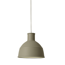 14211 Muuto Unfold подвесной светильник купольный оливковый
