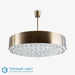 CL458-80-CLEAR Bella Figura Garda потолочная люстра в форме барабана с хрустальными вставками
