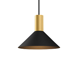 ODREY 1.6 Gold + Jet Black Wever Ducre Odrey подвесной светильник куполообразный черный