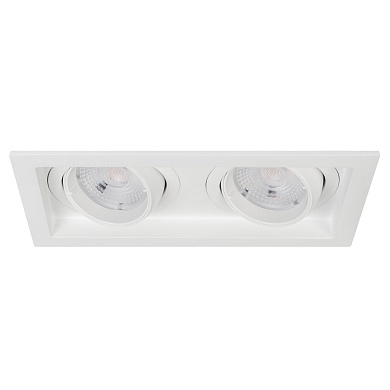 057760 Arlight Светильник MS-VORTEX-BUILT-S170x90-2x12W Warm3000 (WH-WH, 20 deg, 230V)