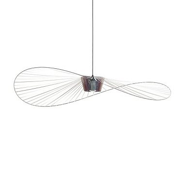 L0020310 VERTIGO Petite Friture Подвесной светильник геометрический сферический средний серый