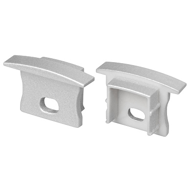054379 Arlight Заглушка LINE-2315-F SILVER с отверстием