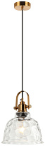 Светильник подвесной Stilfort Bell 2117/00/01P, Прозрачный; Бронза