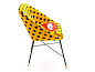 Seletti wears Toiletpaper Мягкий тканевый стул с подлокотниками Seletti 16037