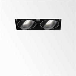 100016 9210 B-B Delta Light GRID встраиваемый потолочный светильник с двойным модулем