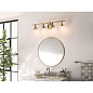 Everett 24" 4 Light Vanity Light Natural Brass настенный светильник 55080NBR Kichler — фото 3