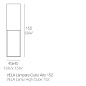 Напольный светильник Vela High Cube Lamp 40x40x152 Vondom — фото 1
