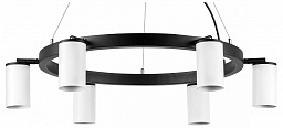 LR016366 Lightstar Rullo подвесной светильник с зеленым плафоном и металлическим основанием
