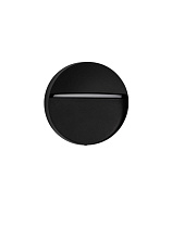 Dark Anthracite Aluminium & Polycarbonate LED 3Watt 100-240Volt 115Lm 3000K IP65 Beam Angle 93° D:12 H:2.8 cm