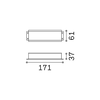 272108 Ideal Lux THOR DRIVER ON-OFF 040W 24Vdc LED driver