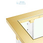 112391 Side Table Horizon gold finish  Eichholtz