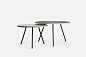 Soround coffee table Concrete O60xH49  Woud, кофейный столик