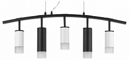 LR7353638721 Lightstar Rullo подвесной светильник с цилиндрическими плафонами на дуге