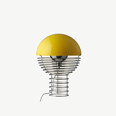 Настольная лампа Wire Ø30 желтый Verpan 133823