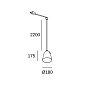 71-8490-05-05 Leds C4 Napa Small for Deltatrack черный — фото 1