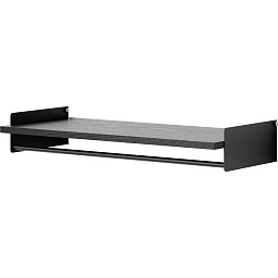 42903 New Works New Works Shelving System набор настенных полок в цвете чёрный ясень