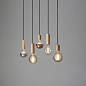 Bulb E27 wood подвесной светильник, Massmi — фото 3