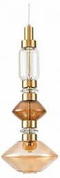 A2442SP-16PB Arte Lamp Fiorato подвесной светильник с декоративным стеклянным плафоном