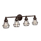 Bayley 4 Light Vanity Light Olde Bronze настенный светильник 37378 Kichler