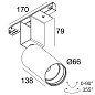 M52 - SPY 66 92718 DIM5 B черный Delta Light трековый светильник — фото 1