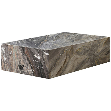 71009-002256 Audo Copenhagen Plinth Журнальный столик 100x60 см, Grey Galaxy