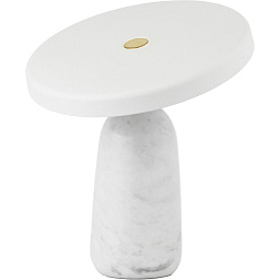 502172 Normann Copenhagen Eddy настольная лампа с мраморным основанием белого цвета