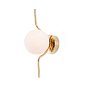 29690 LE VITA Gold wall lamp настенный светильник Faro barcelona — фото 1
