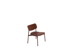 M0820302 La Petite Friture FROMME Кресло с подлокотниками красно-коричневое