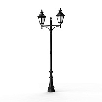 Citadelle N° 7; Opal PMMA Built-in LED without crown - 105W 3000°K warm white 70W; Dark black