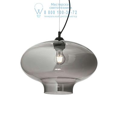 120904 BISTRO&amp;amp;#39; SP1 ROUND Ideal Lux подвесной светильник дымчато-серый