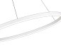 Подвесной светильник Kink Light Тор белый d100 08228,01A(4000K) — фото 1