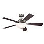 52" Vinea 5 Blade LED Indoor Ceiling Fan Brushed Stainless Steel люстра-вентилятор 300345BSS Kichler — фото 8