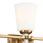 Rosalind 11.5" 3 Light Vanity Light Brushed Natural Brass настенный светильник 55147BNB Kichler — фото 8