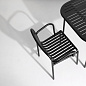 M0740301 WEEK-END Petite Friture Обеденный стул с подлокотниками садовый металлический черный — фото 6