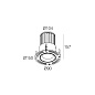 Встраиваемый светильник DGA Marte AF Plug&Play — фото 1