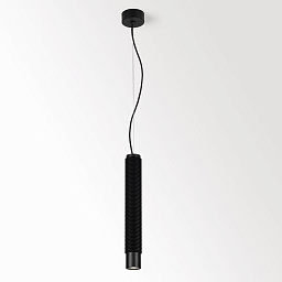 PUNK 452 C 92740 DIM8 B Delta Light PUNK подвесной светильник черного цвета с узким корпусом