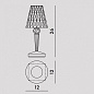 09140VE Kartell Battery TL настольный светильник аккумуляторный зелёный — фото 3
