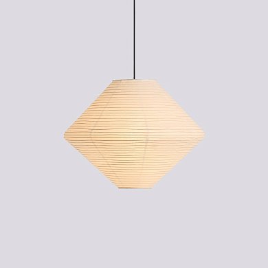 Бумажный абажур HAY Paper Shade Diamond Ø60, классический белый