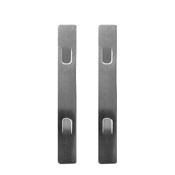Коннектор для трека Favourite Logica 1012-CP-001 — тонкая хромированная пластина-коннектор 80 мм для трека