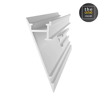 Lineal lighting system Taglio Di Luce Indirect Surfaced White